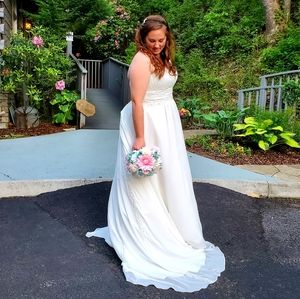 DAVIDS BRIDAL GOWN